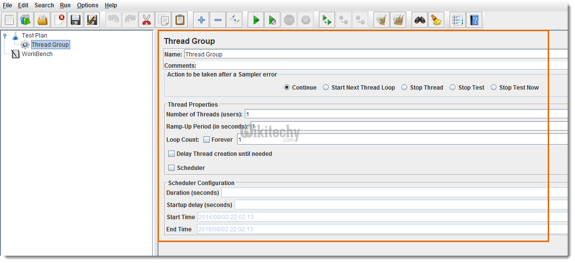  configuration of threadgroup